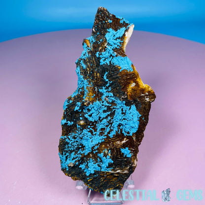 Chrysocolla + Barite Medium Cluster Specimen