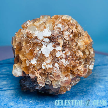 Red Star Aragonite Medium Cluster Specimen
