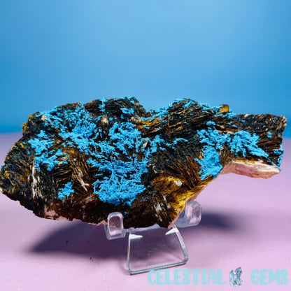 Chrysocolla + Barite Medium Cluster Specimen