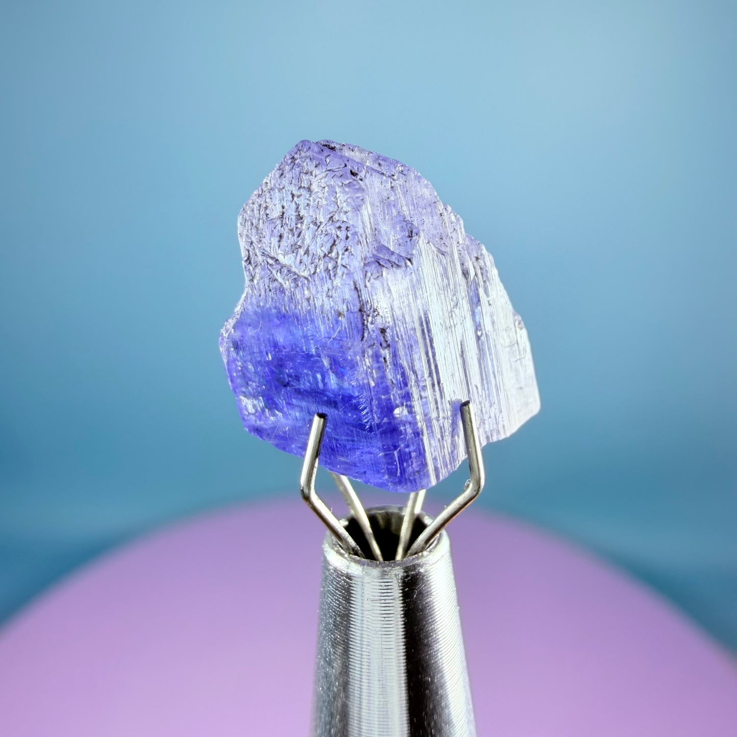 Rare Tanzanite High Grade Crystal Specimen in Box, Tanzania (Video)
