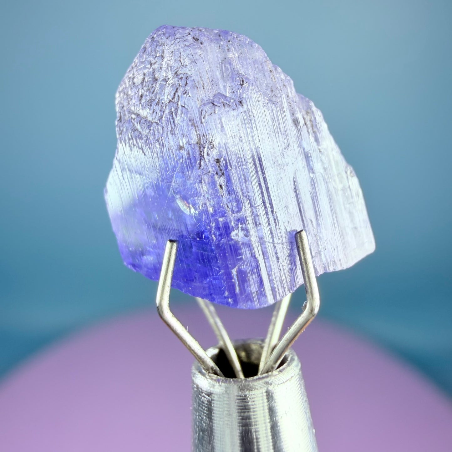 Rare Tanzanite High Grade Crystal Specimen in Box, Tanzania (Video)