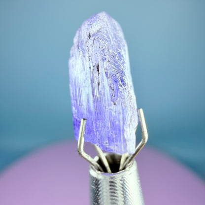 Rare Tanzanite High Grade Crystal Specimen in Box, Tanzania (Video)