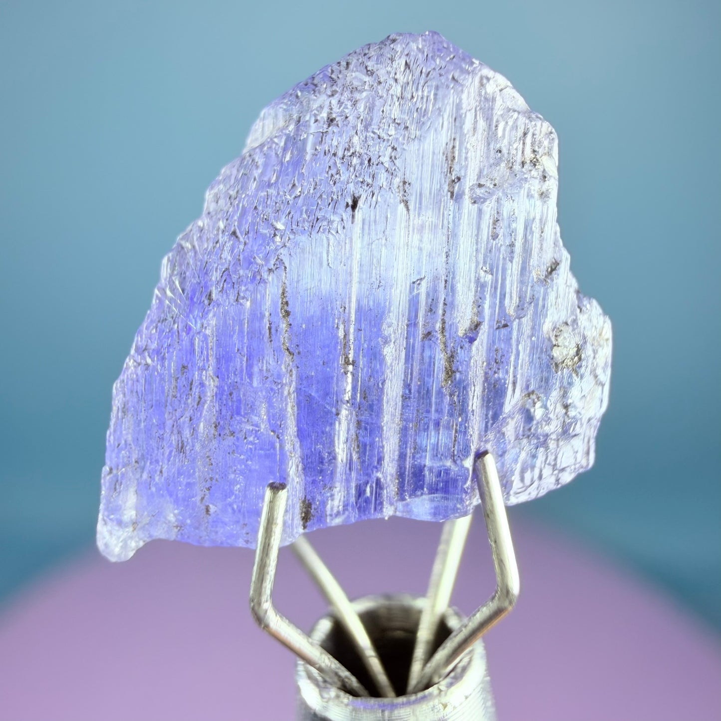 Rare Tanzanite High Grade Crystal Specimen in Box, Tanzania (Video)