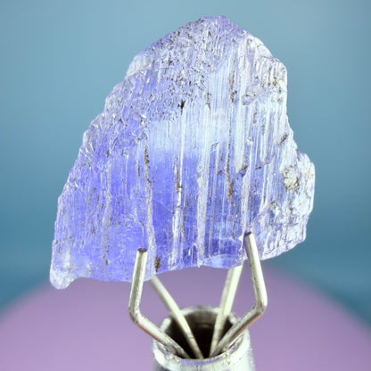 Rare Tanzanite High Grade Crystal Specimen in Box, Tanzania (Video)