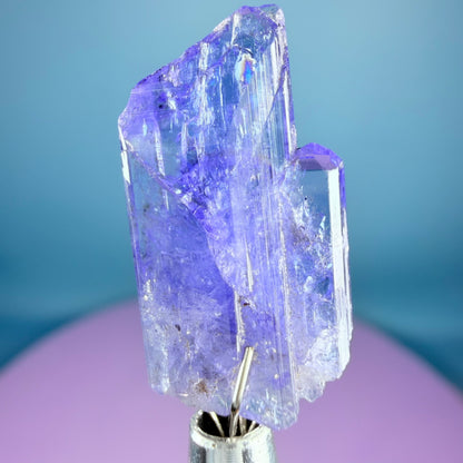 Rare Tanzanite A Grade Crystal Specimen in Box, Tanzania (Video)