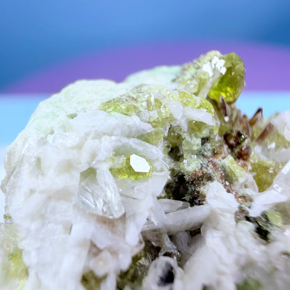 Topazolite (Andradite Garnet) Specimen in Box