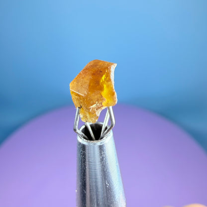 Rare Bastnäsite Crystal Specimen in Pottle