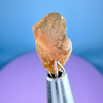 Rare Bastnäsite Crystal Specimen in Pottle