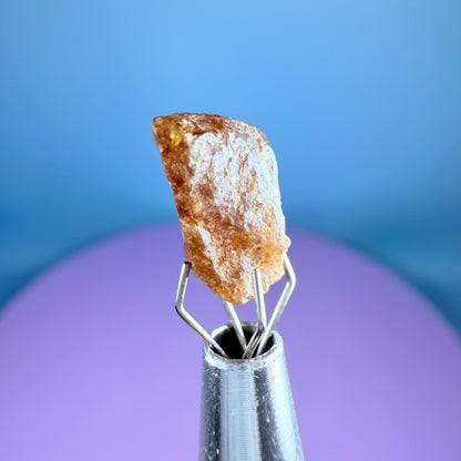 Rare Bastnäsite Crystal Specimen in Pottle