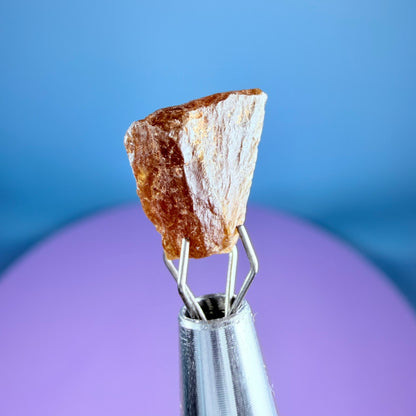 Rare Bastnäsite Crystal Specimen in Pottle