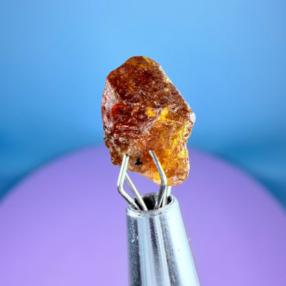 Rare Bastnäsite Crystal Specimen in Pottle