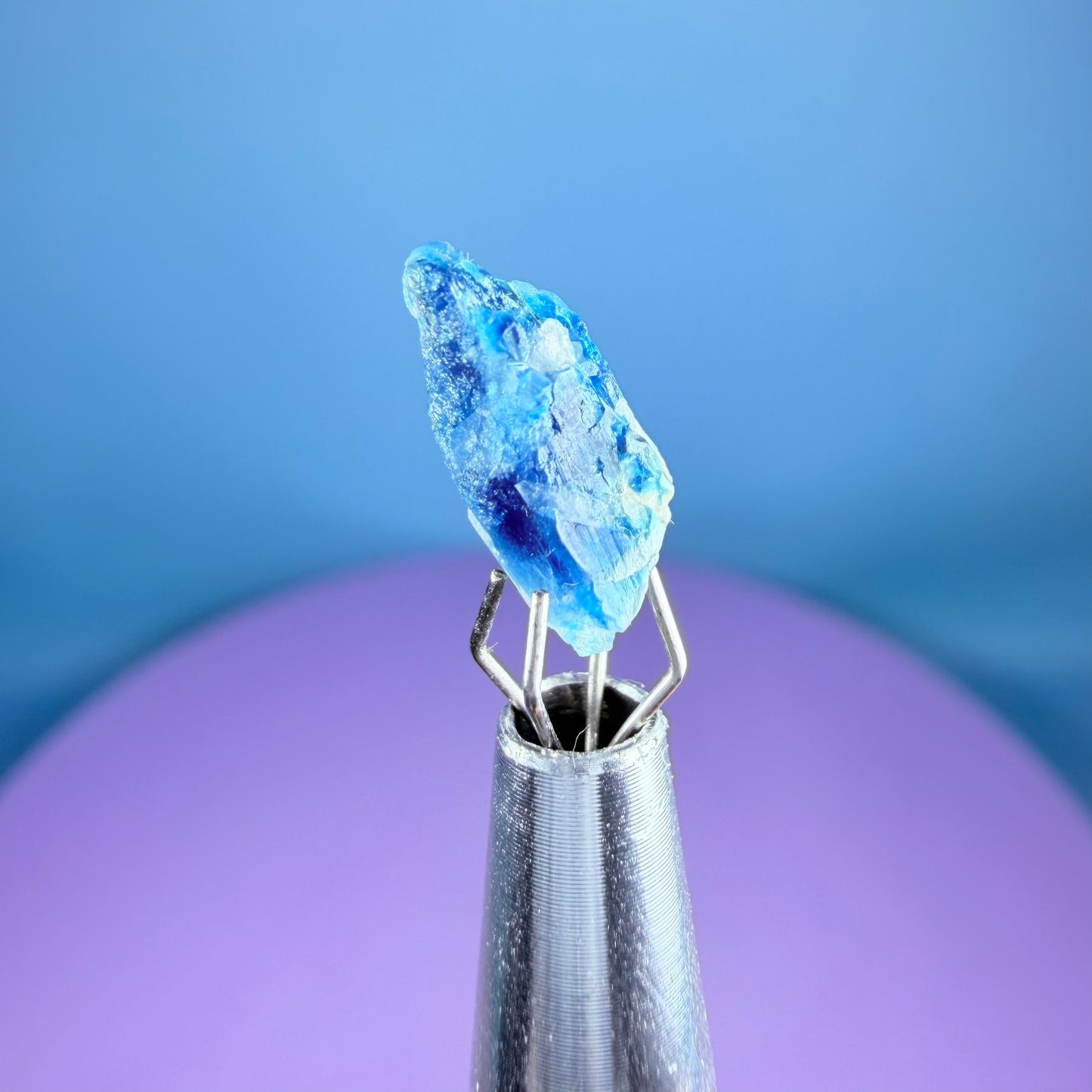 Rare Euclase Crystal Specimen in Pottle