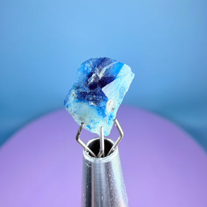 Rare Euclase Crystal Specimen in Pottle