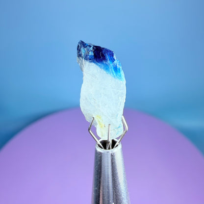Rare Euclase Crystal Specimen in Pottle