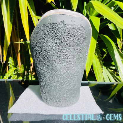 Amethyst Large Polished Standing Cluster with Concrete Base