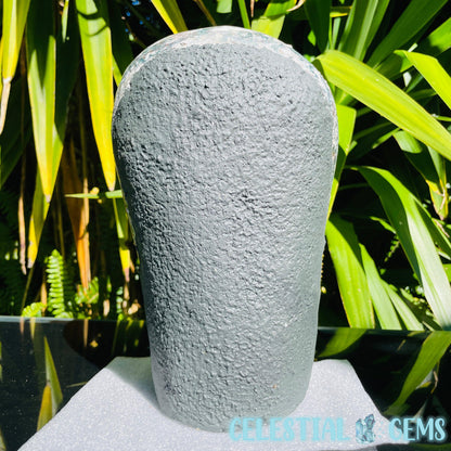 Amethyst Large Polished Standing Cluster with Concrete Base