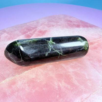 Green Kyanite Medium Polished Wand