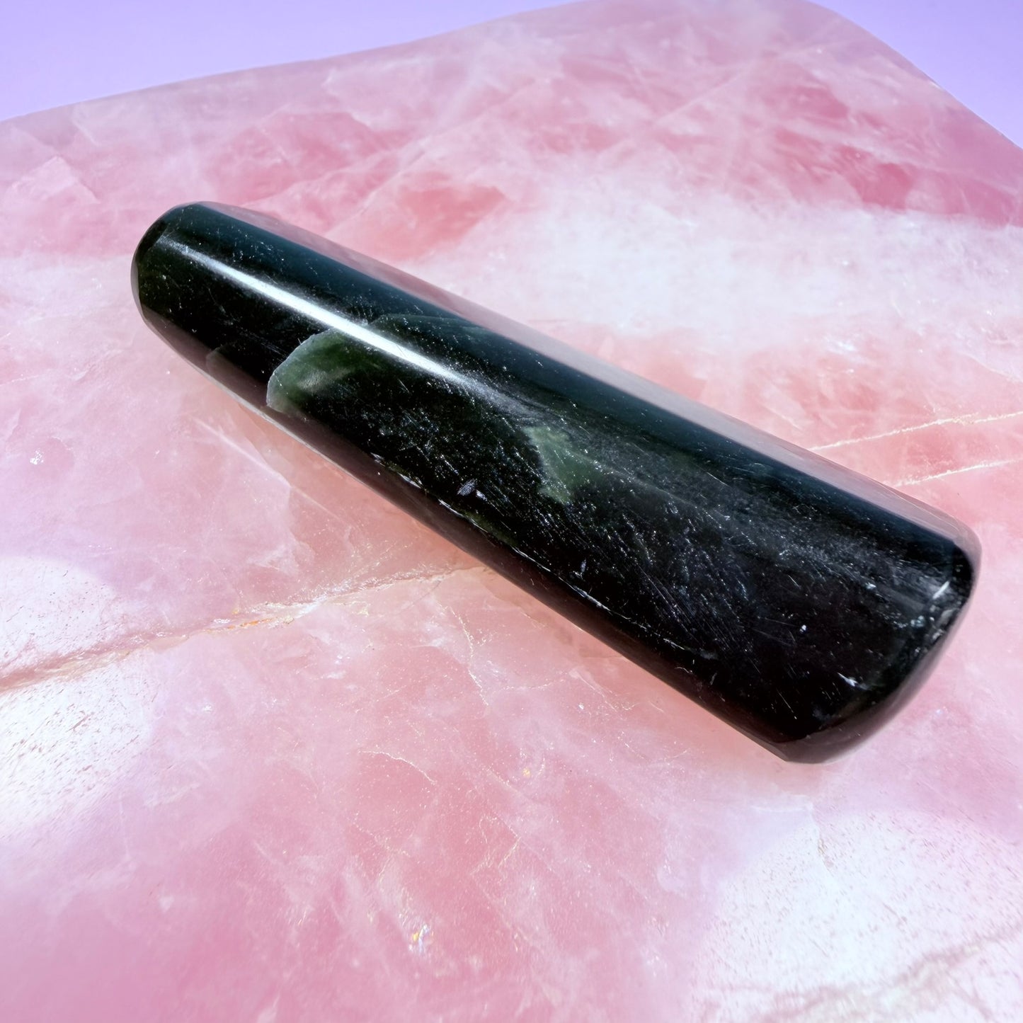 Green Kyanite Medium Polished Wand