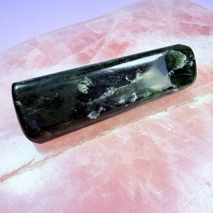 Green Kyanite Medium Polished Wand