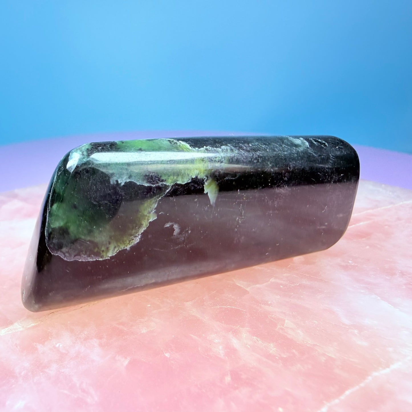 Green Kyanite Medium Polished Wand