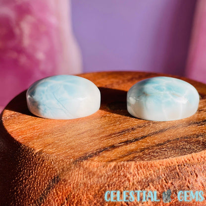 Rare High Grade Larimar Cabochon