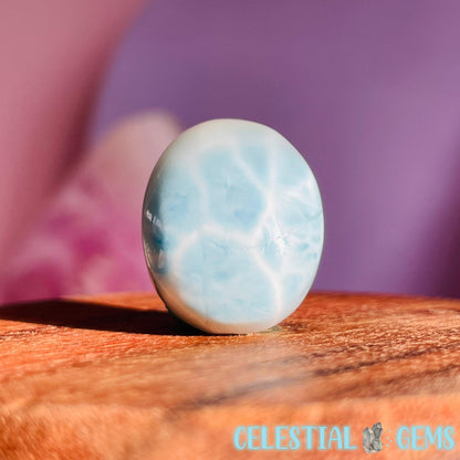 Rare High Grade Larimar Cabochon