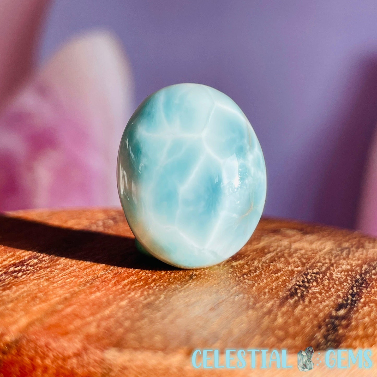 Rare High Grade Larimar Cabochon