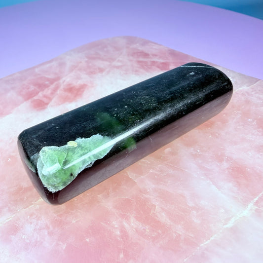 Green Kyanite Medium Polished Wand