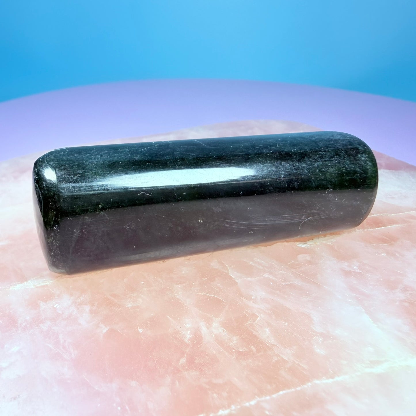 Green Kyanite Medium Polished Wand