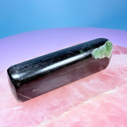 Green Kyanite Medium Polished Wand