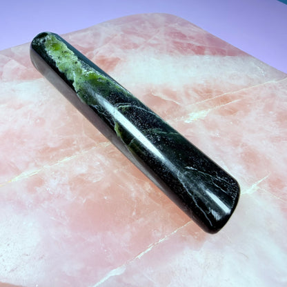 Green Kyanite Medium Polished Wand
