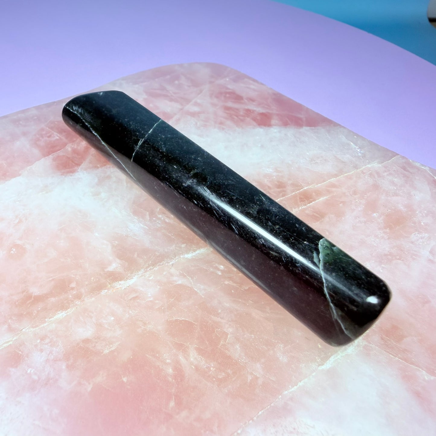 Green Kyanite Medium Polished Wand