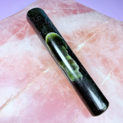Green Kyanite Medium Polished Wand