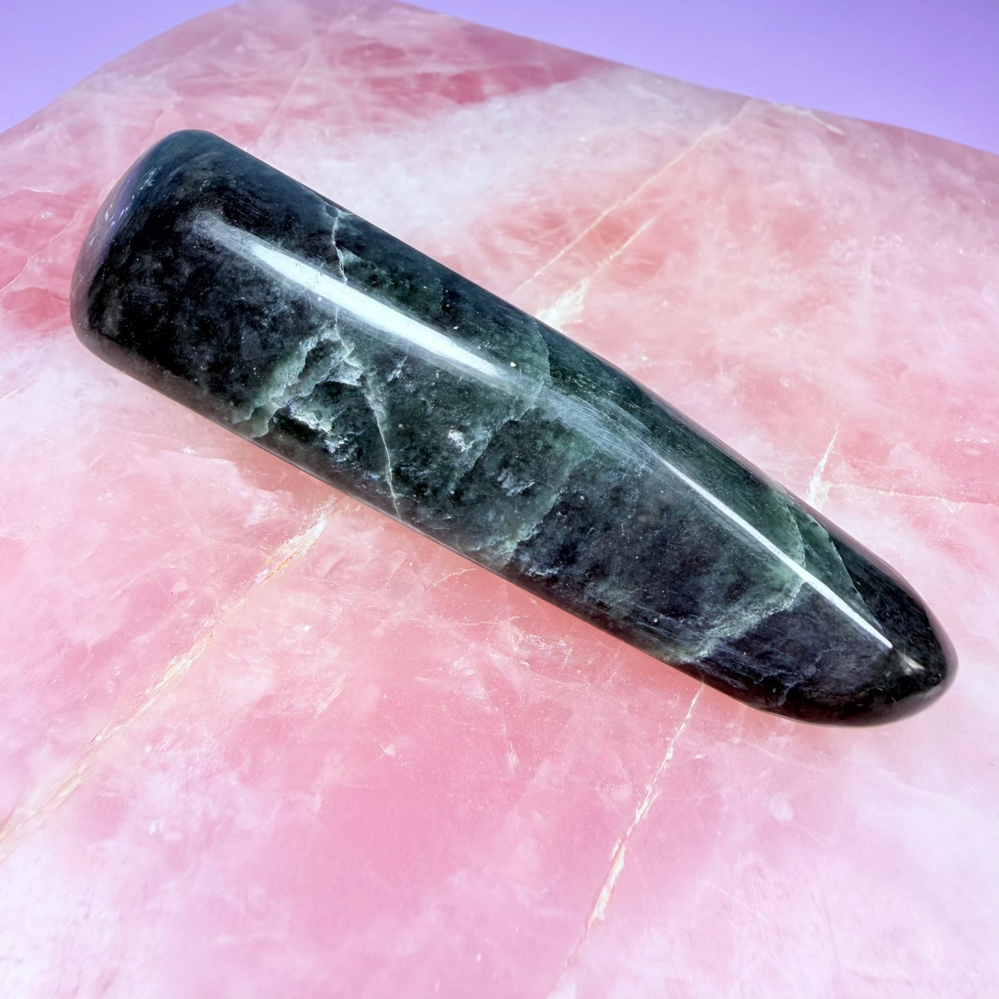 Green Kyanite Medium Polished Wand