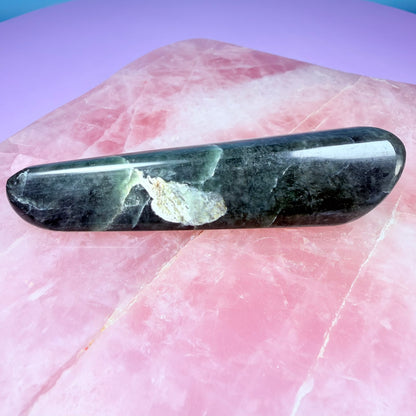 Green Kyanite Medium Polished Wand