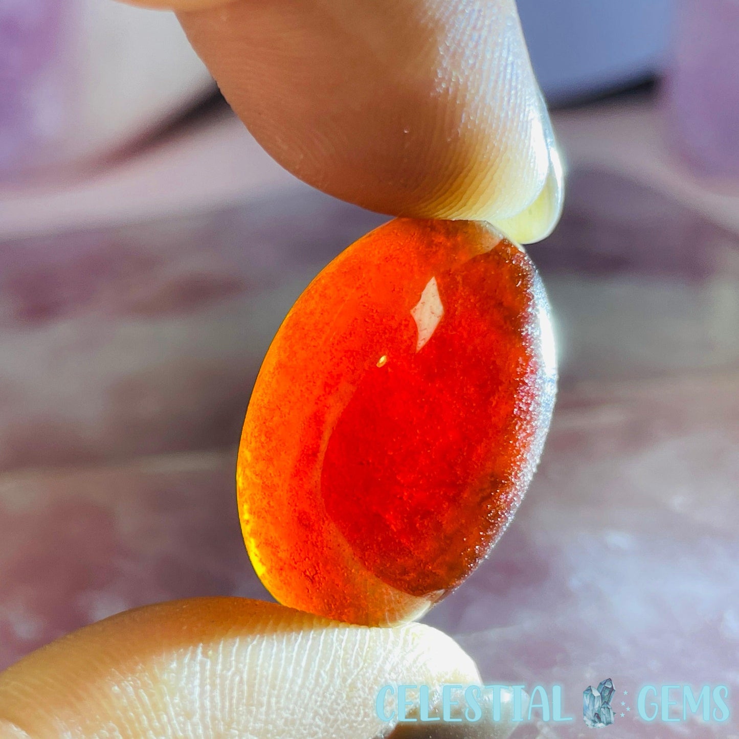 Spessartine Garnet Polished Cabochon