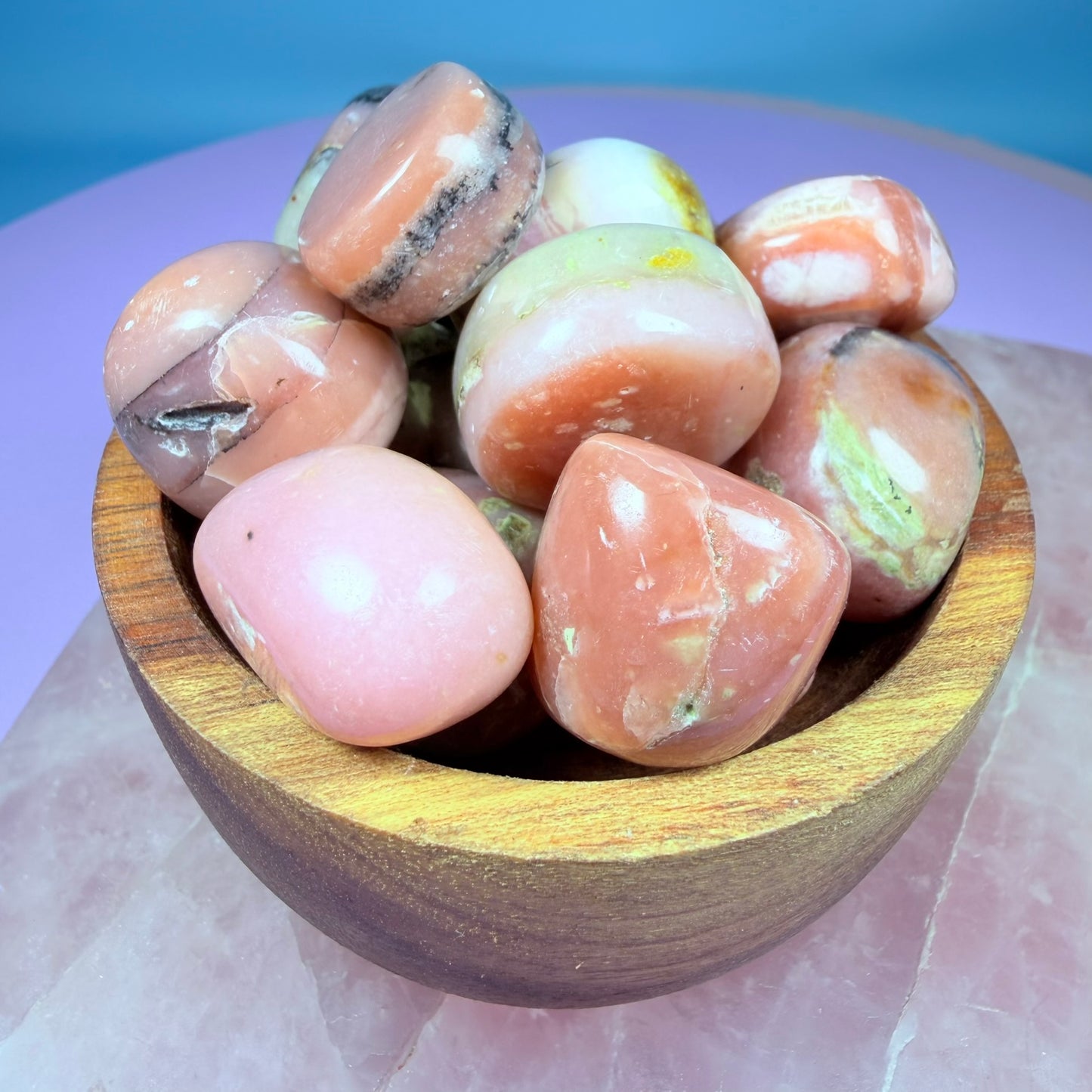 Peruvian Pink Opal Tumble