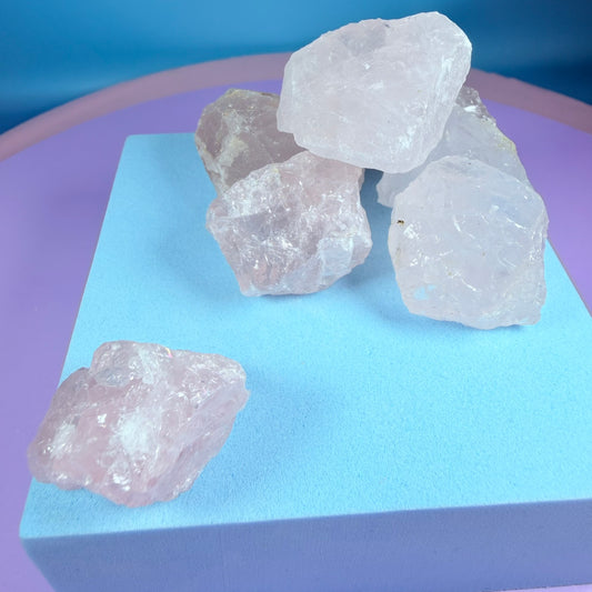 Rose Quartz Raw Small Piece