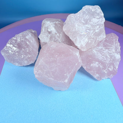 Rose Quartz Raw Medium Piece