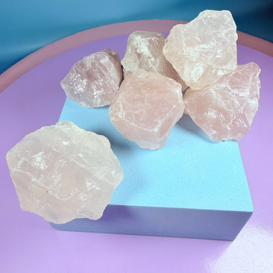 Rose Quartz Raw Medium Piece