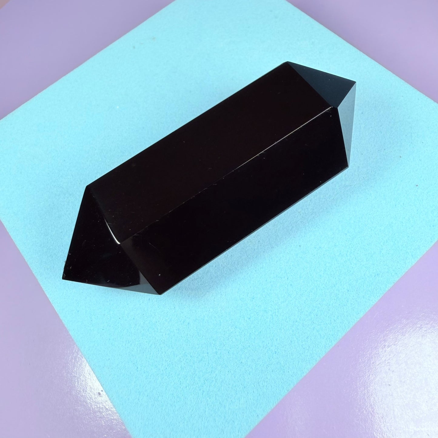 Obsidian Double Terminated Point