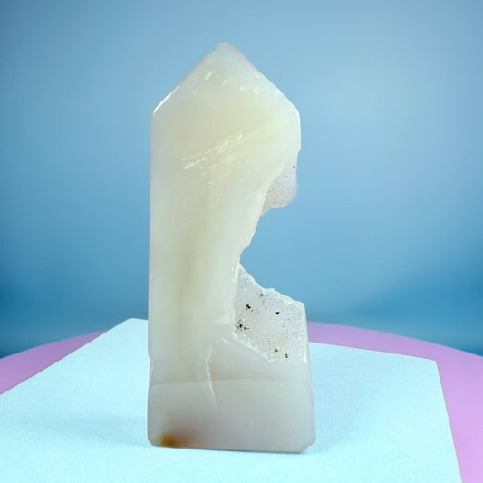 Druzy Agate Small Tower