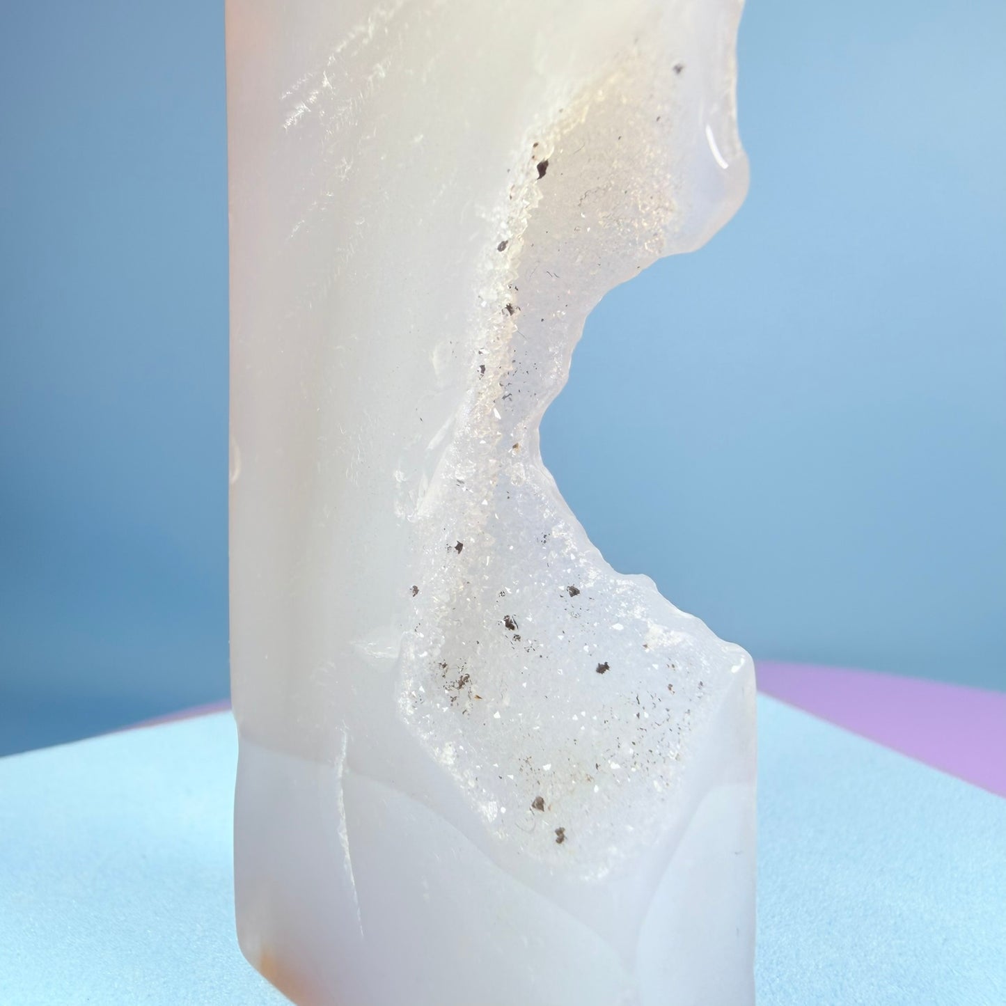 Druzy Agate Small Tower