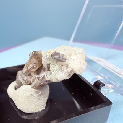 Hyalite Opal Crystal Specimen in Box