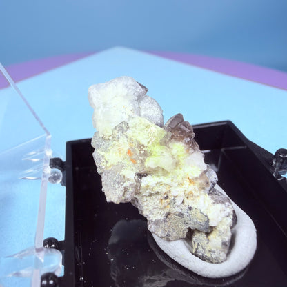 Hyalite Opal Crystal Specimen in Box