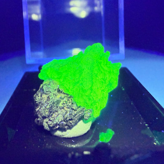 Hyalite Opal Crystal Specimen in Box
