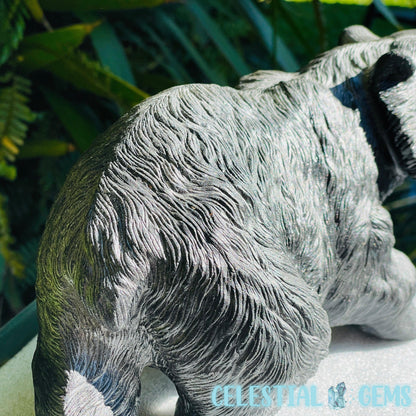 Obsidian Black Bear Giant Carving