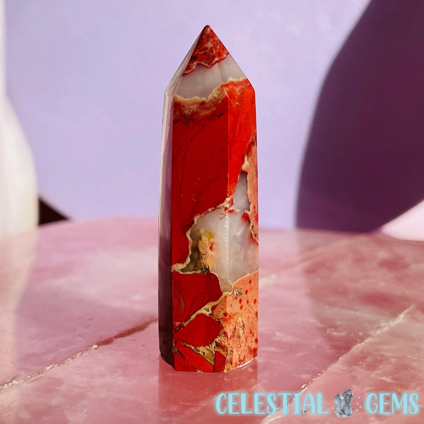 Red Jasper Mini Tower