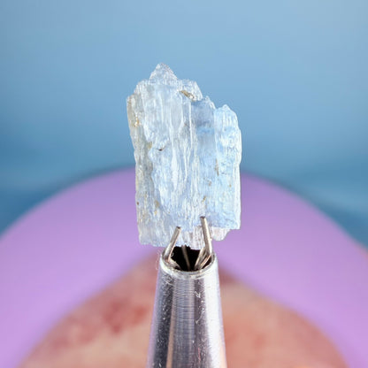 Aquamarine (Scandium-Rich) Crystal Specimen in Box