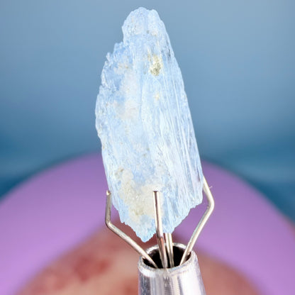 Aquamarine (Scandium-Rich) Crystal Specimen in Box